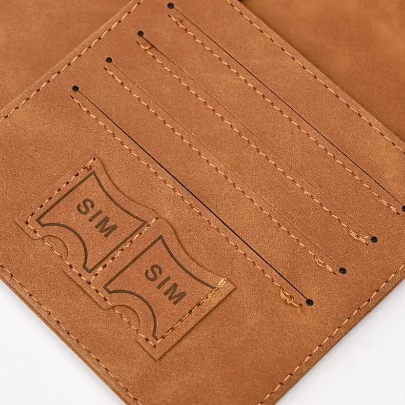 Leren Paspoorthoes en Kaarthouder - Leather Passport and Card Holder